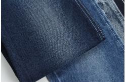 China 15 Onces 190cm Indigo Cotton Polyester Rigid Denim Fabric For Jeans supplier