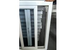 China Security Mesh UPVC Sliding Window For Residential Home Replacement supplier