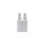Cylinder Plastic Sprayer Bottle 30ml 60ml White Logo Custom for sale