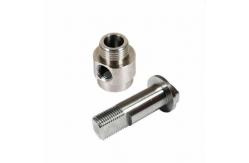 China CNC Processing Aviation Titanium Gear / Shell / Shaft With Internal Thread Assembly Parts supplier