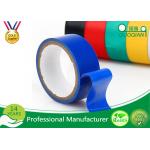 Blue PVC Waterproof Insulation Tape Electrical , High Voltage Electrical Tape Heat Resistant for sale