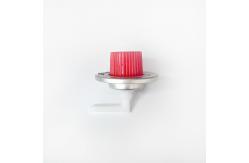China Durable Anti Leakage 1 Inch Portable Gas Can Valve With Red Caps supplier