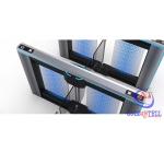Office Building QR Code Turnstile NFC Card Reader Swing Turnstile Gate