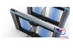China Office Building QR Code Turnstile NFC Card Reader Swing Turnstile Gate supplier