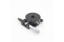 China XY Axis Manual High Precision Rotary Table  SUS440C Material supplier