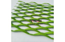 China Hexagonal Decorative Screen Metal Panel Aluminum Grid Wire Mesh supplier