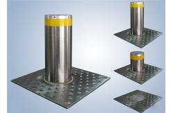 China Driveways Security Automatic Rising Bollards With OMRON PLC Control supplier