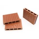 3D Embossed Composite Interlocking Tiles Outdoor WPC Flooring Decking