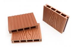 China 3D Embossed Composite Interlocking Tiles Outdoor WPC Flooring Decking supplier
