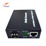 1550nm 60km SC RJ45 SFP Media Converter Dual Fiber Full Duplex Flow Control for sale
