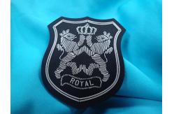 China Sportswear Clothing Labels With Custom Printing 3D Raised Logo Matt Effect supplier