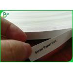 400mm Width 60gsm 120gsm Drinking Straw Base Paper Roll For Coffee Straw