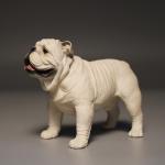 Vinyl Dog Figures Puppy Toys Model Miniature Figurines For Home Office Desk Figures for sale