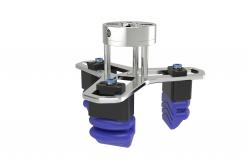 China High Controllability Soft Robotic Gripper 3600g Load With Movable Palm supplier