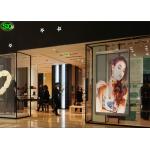 P3.91 Hanging Transparent  LED Screen ultra slim transparent video screen