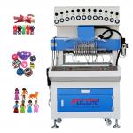 Fully Automatic pvc silicone drip mold machine for make shoe sole slipper phone case key chain glue dispenser for sale