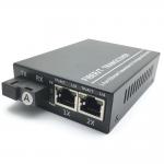 IEC 60794 Fiber Optic Transceiver 20KM 1SC 2 RJ45 850nm 1310nm 1550nm Ethernet for sale