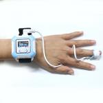 Home Medical SPO2 Saturation Meter Wrist Pulse Oximeter Bluetooth With IOS Android PC for sale