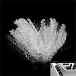 Non Siliconized 4 Denier Polyester Staple Fibre For Automotive Interior for sale