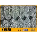 Commercial 9 Gauge Diamond Net Fencing 50mm Hole Long Lasting for sale