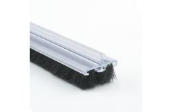 China bottom seal Door Sweep Weather Stripping with brush supplier