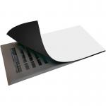 ISO Large White Magnetic Vent Covers Roll 12x5.5 Laminated With PVC for sale