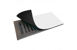 China ISO Large White Magnetic Vent Covers Roll 12x5.5 Laminated With PVC supplier