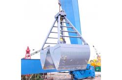 China Sand Handling Bulk Cargo 2 Rope Clamshell Grab Bucket supplier