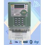 Anti - Fraud Prepaid Power Meters  2 Wire Class Prepayment  Electricity Meters for sale