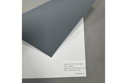 China Waterproof Exhibition Display 300gsm Gray Back UV Inkjet Blockout Tension Fabric Backdrop supplier