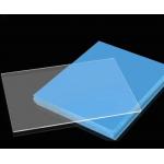 Transparent Rigid PVC Plastic Sheets With PE Protective Film for sale