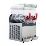 300W 15L×2 Ice Slush Machine With Double Tank For Making Beverage , 110V - 115V for sale
