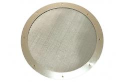 China Customized Welded Sintered Filter Disc 20 / 100 / 500 Micron sieve disc supplier