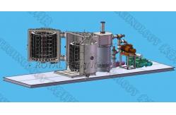 China Car Mirror Magnetron Sputtering Coating Machine ,  Chrome Mirror PVD Sputtering Machine supplier
