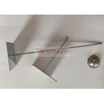 50mm Galvanized Self Stick Insulation Pins With Aluminum Pins for sale