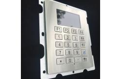 China Waterproof USB Numeric Keyboard Stainless Steel 20 Key For Oil Dispenser supplier