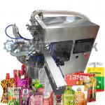 Desktop Turntable Filling And Capping Machine Nozzle Bag Small Packaging Machine for sale