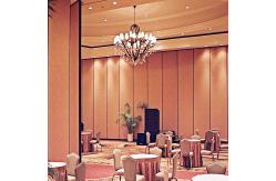 China Customized Movable Partition Walls On Aluminum Track For Exhibition Halls supplier