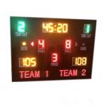 12'' Red Wireless Control Baseketball Digital LED Digital Clock With Waterproof Cabinet for sale