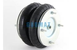 China 10''X2 Packaging Machinery Suspension Air Spring FD210-22 DS Contitech Rubber Bellows supplier