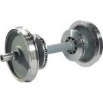 300mm Rail Track Wheels Wear Resistant Alloy Metal Material For 1000mm Track for sale
