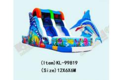 China Ocean Amusement Parks  And Backyard Parties Inflatable Slides supplier