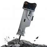 Custom Concrete Breaker Attachment Excavator Excavation Skid Steer Rock Hammer for sale