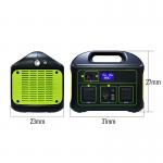 Mobile Lithium Portable Power Station For Camping Rechargeable