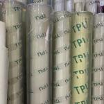 Clear PVC TPU  Packaging Raw Material 48'' Flame Retardant Waterproof for sale