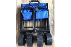 China Adjustable Collapsible Picnic Wagon Outdoor Folding Multipurpose Camp Wagon Cart supplier