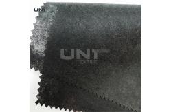 China Polyester Viscose Cut Away Embroidery Interlining Black Nonwoven Interlining supplier