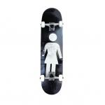 Girl Skateboards Niels Bennett Roller Black / White Complete Skateboard - 7.75 x 31.5 for sale
