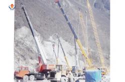 China Top Feed Vibro Compaction Piling Equipment 150kW Vibroflotation Process supplier