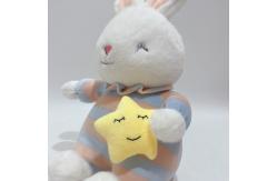 China 23CM Lovely Sitting Animal Rabbit Plush Toy For Kids supplier